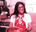 Dolores Guerrero-Cruz at work, 1970s.
