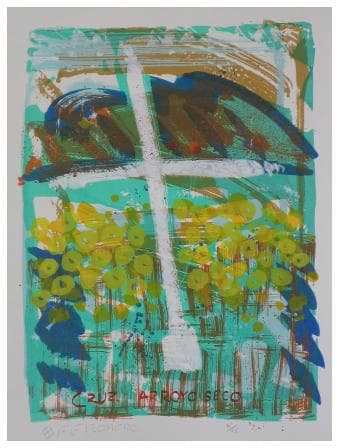 Crosses (2), by Frank Romero.