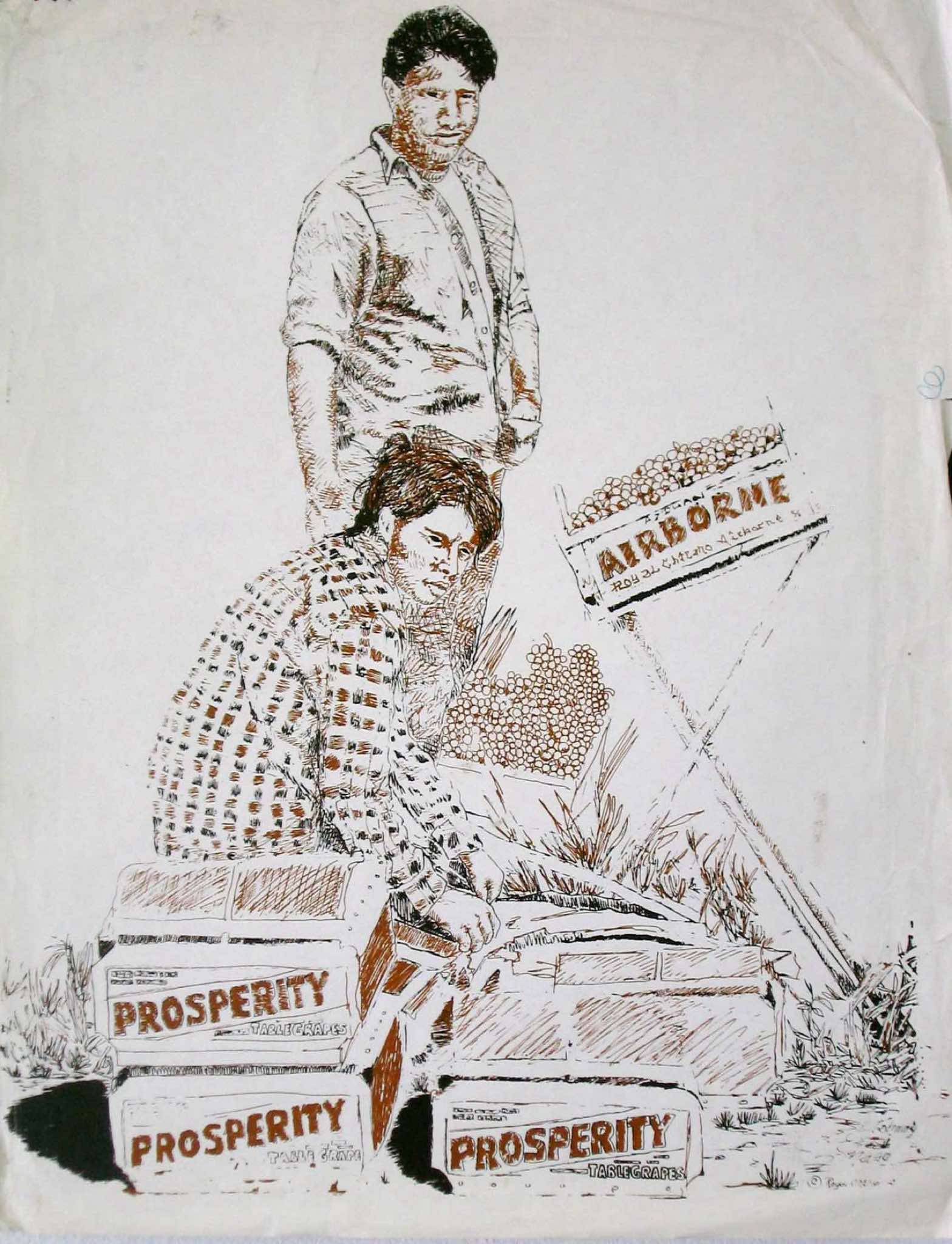 Prosperity, by John Valadez, 1970s.