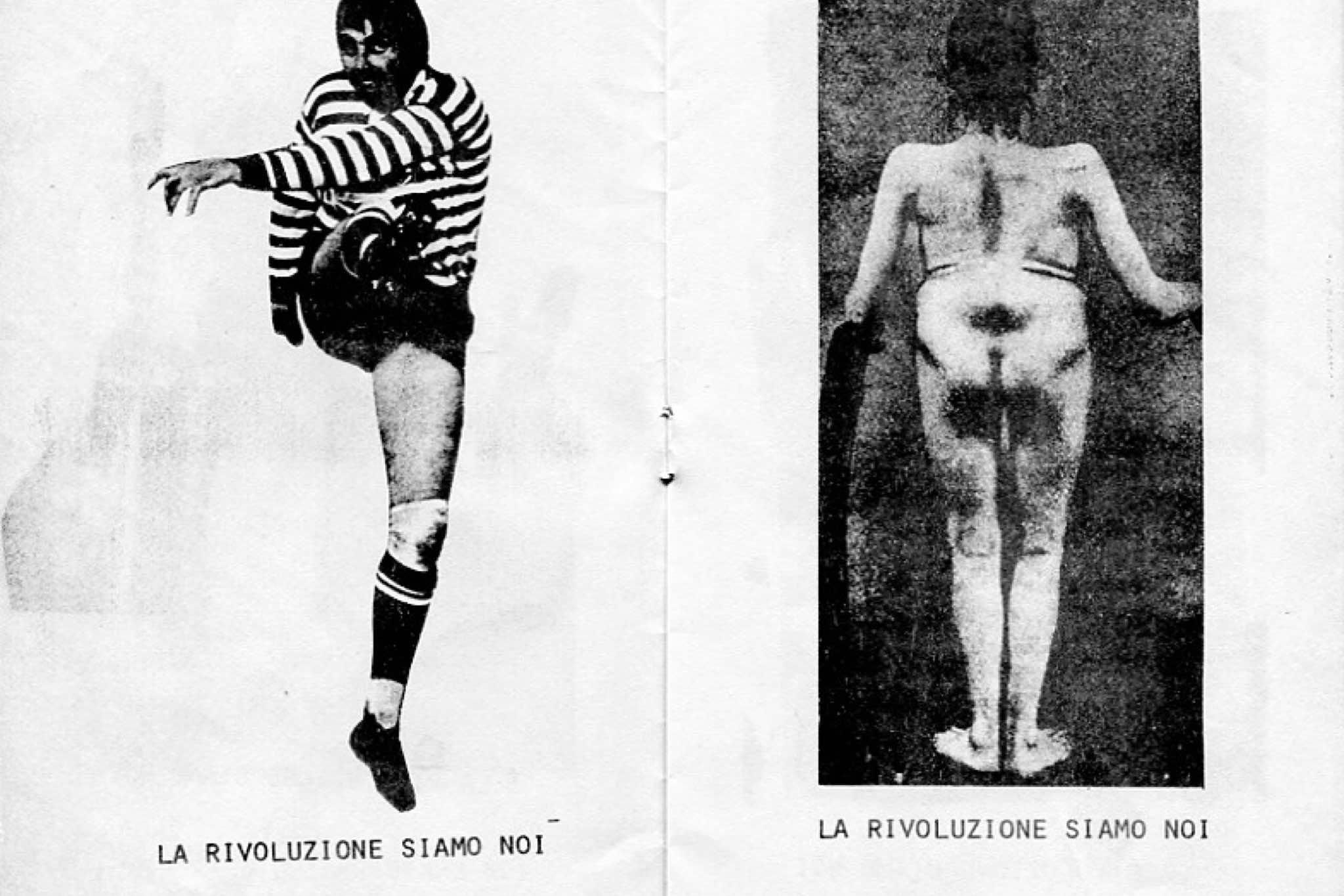 Mail art sheet, 1970s.