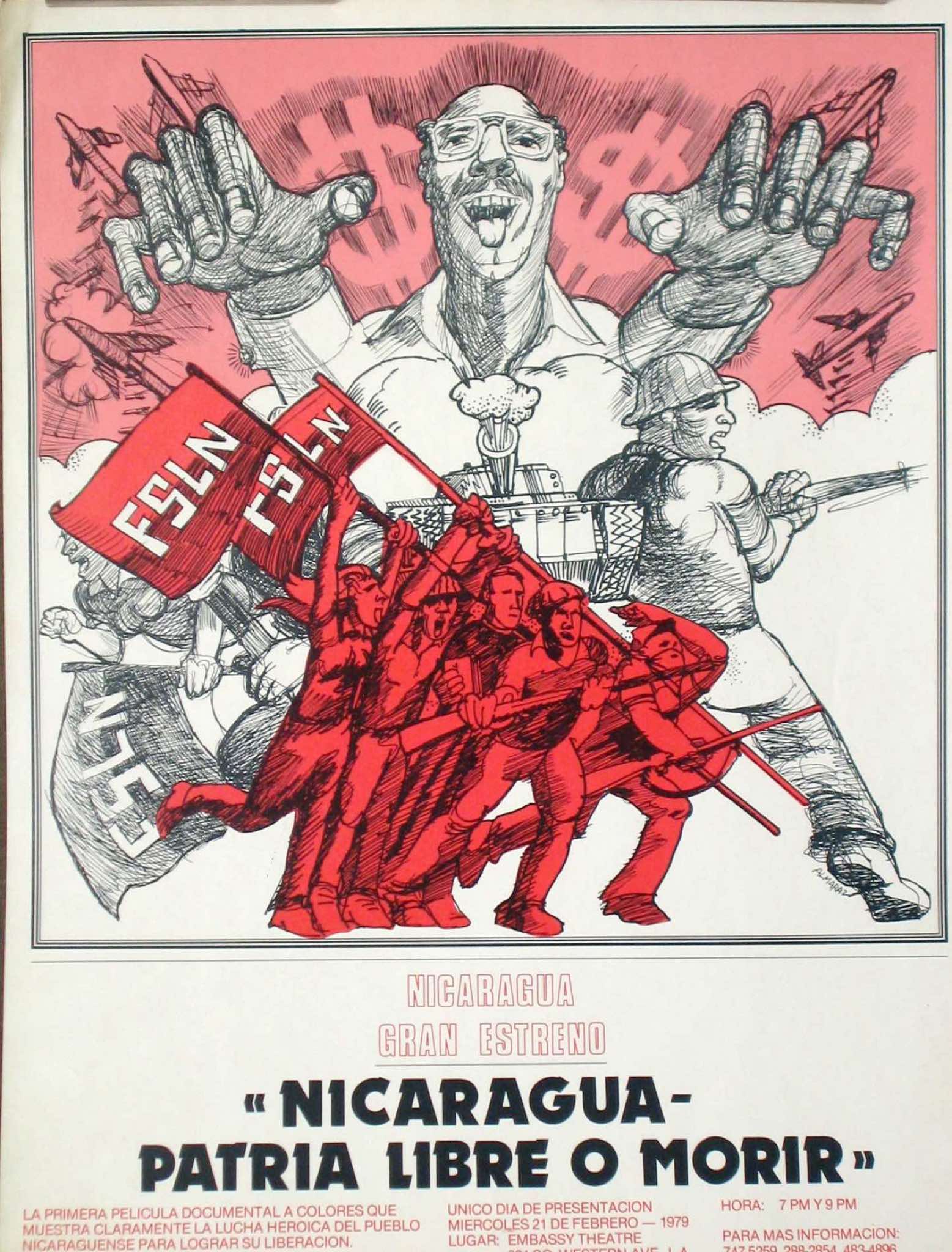 Nicaragua — Patria Libre o Morir, 1979.