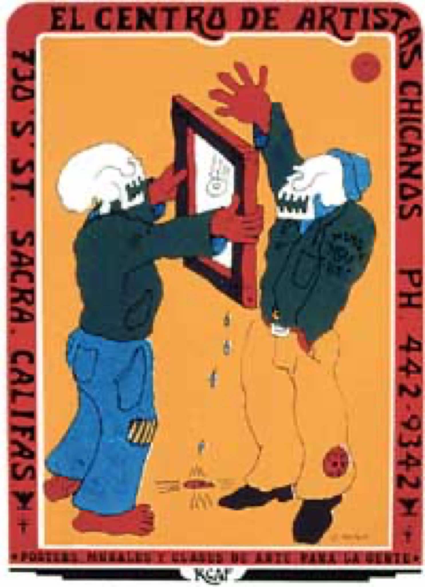 El Centro de Artistas Chicanos, by Royal Chicano Air Force, 1970s.