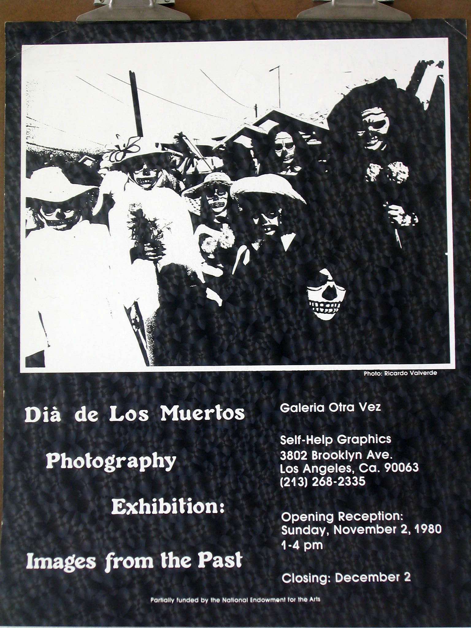 Día de los Muertos Photography Exhibition — Images from the Past, by Galería Otra Vez / Self-Help Graphics, 1980.