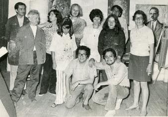 Taller de Gráfica Popular, group photograph, by Taller de Gráfica Popular.