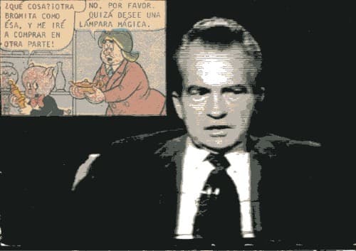 The Nixon Interviews — Plate 9, 1977.