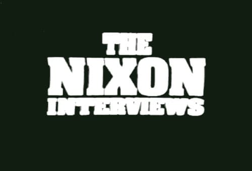 The Nixon Interviews — Title card, 1977.