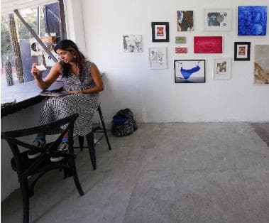 Photograph, by William Marquez Bejarano titled Art Walk, San José del Cabo I.