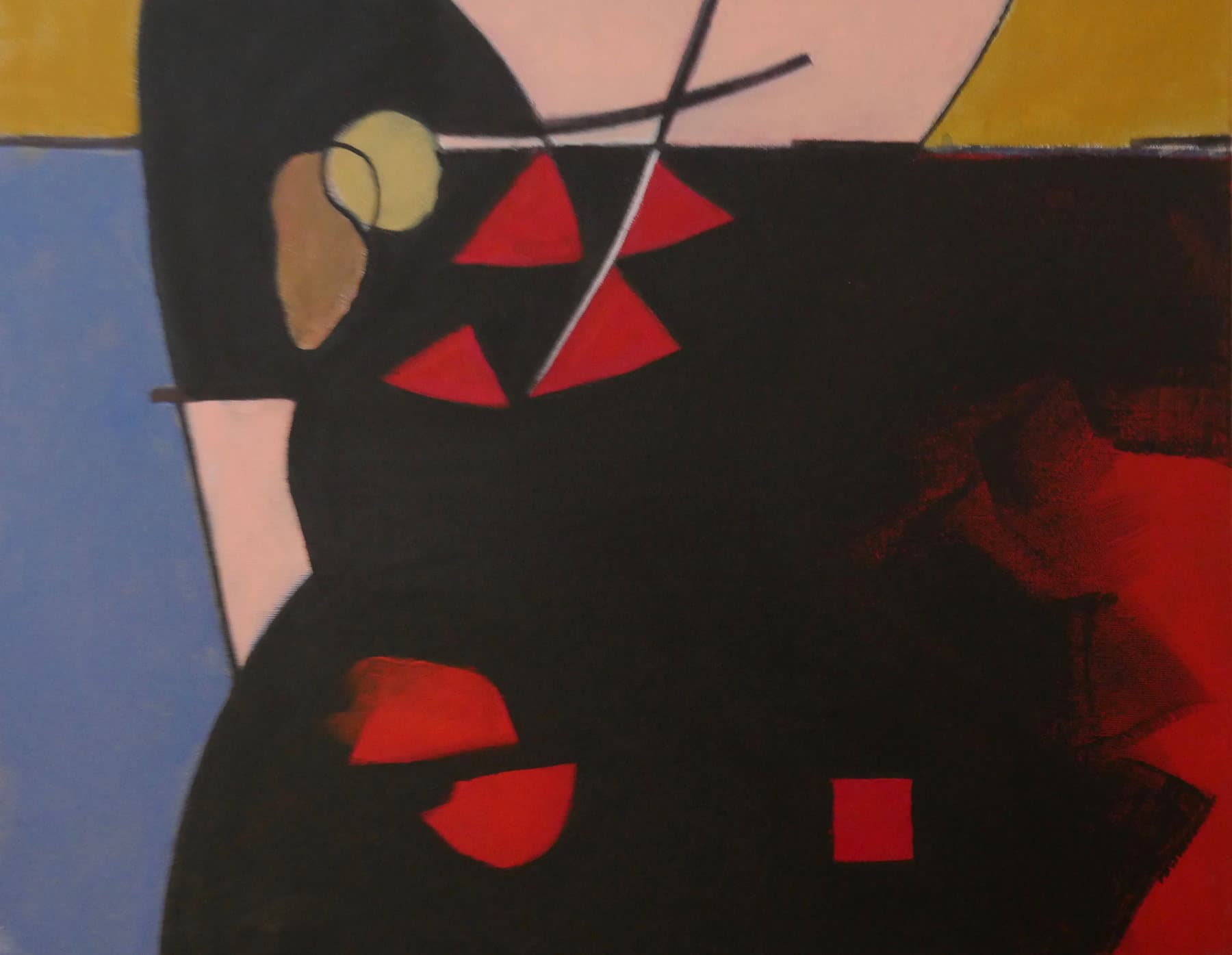 Painting, by William Marquez Bejarano titled Women II, acrylic, 16 × 20 in.